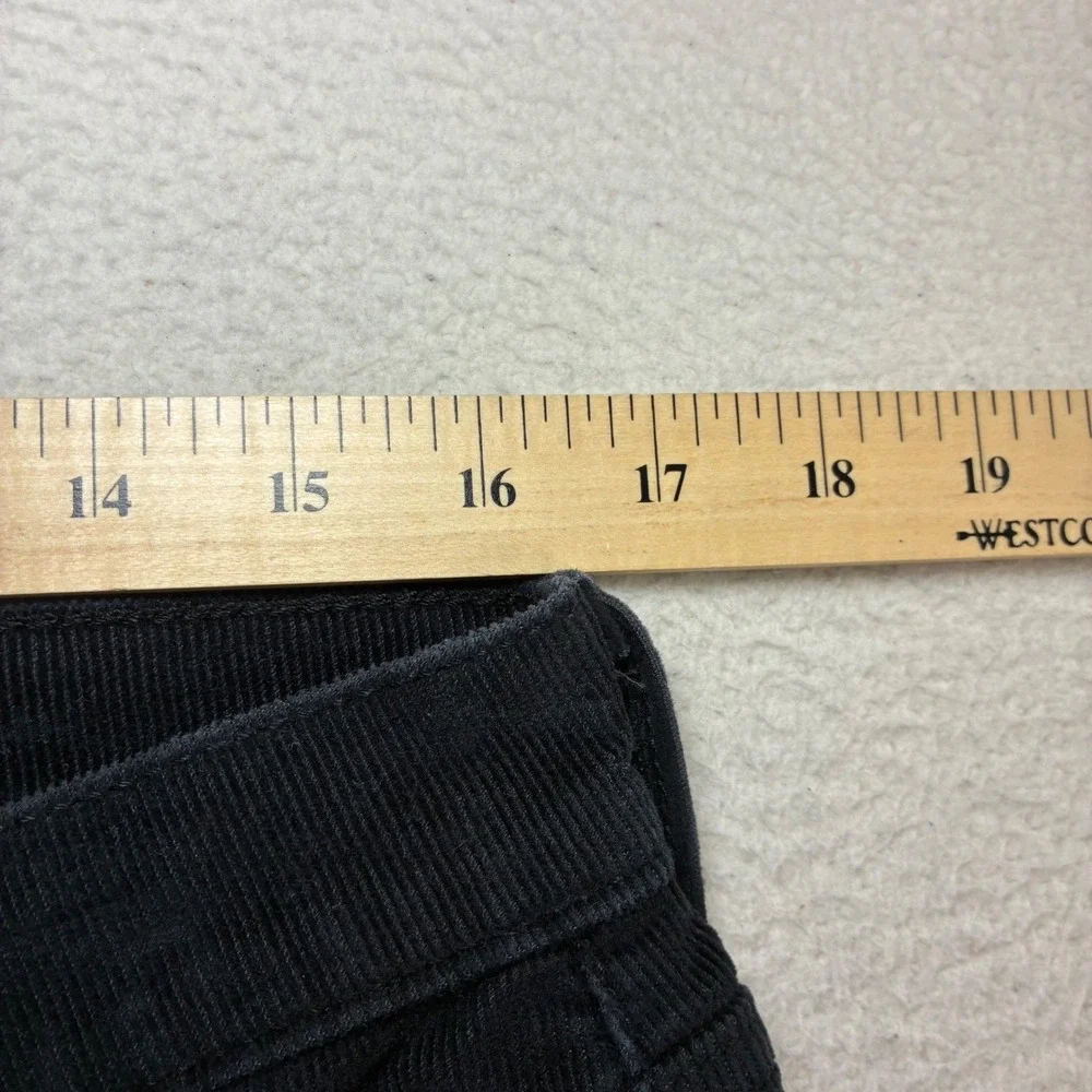 Levis 512 Corduroy Pants Mens 32x32 Black Slim Tapered Preppy Casual‎ Chino